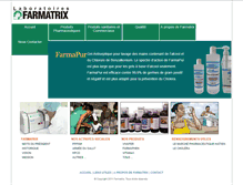 Tablet Screenshot of labfarmatrix.com